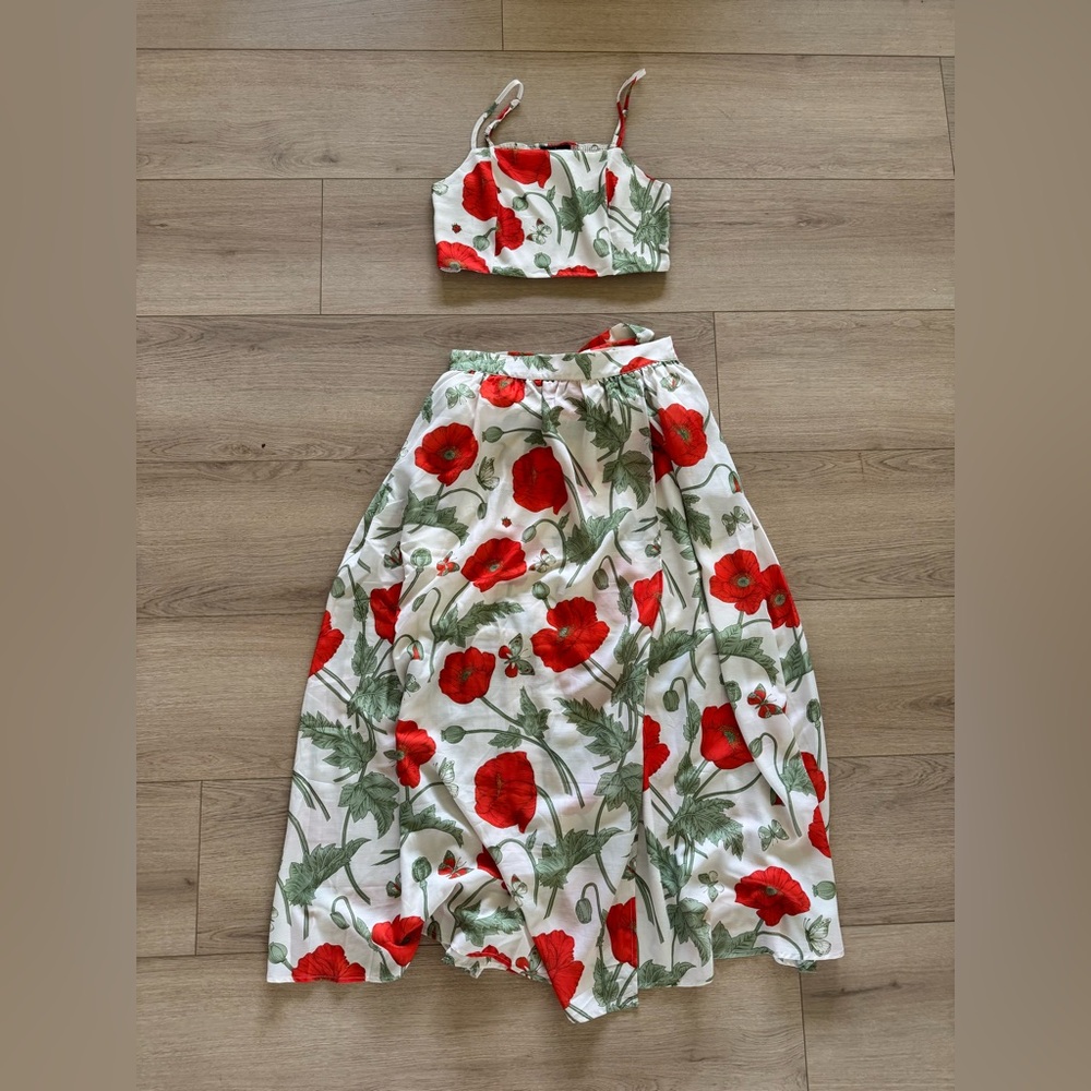 Almia Poppy Print Set